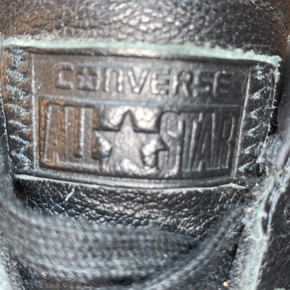 Converse Mens Breakpoint OX 157776C Black White Sneaker Shoes Size M 8.5 W 10 - Picture 7 of 9